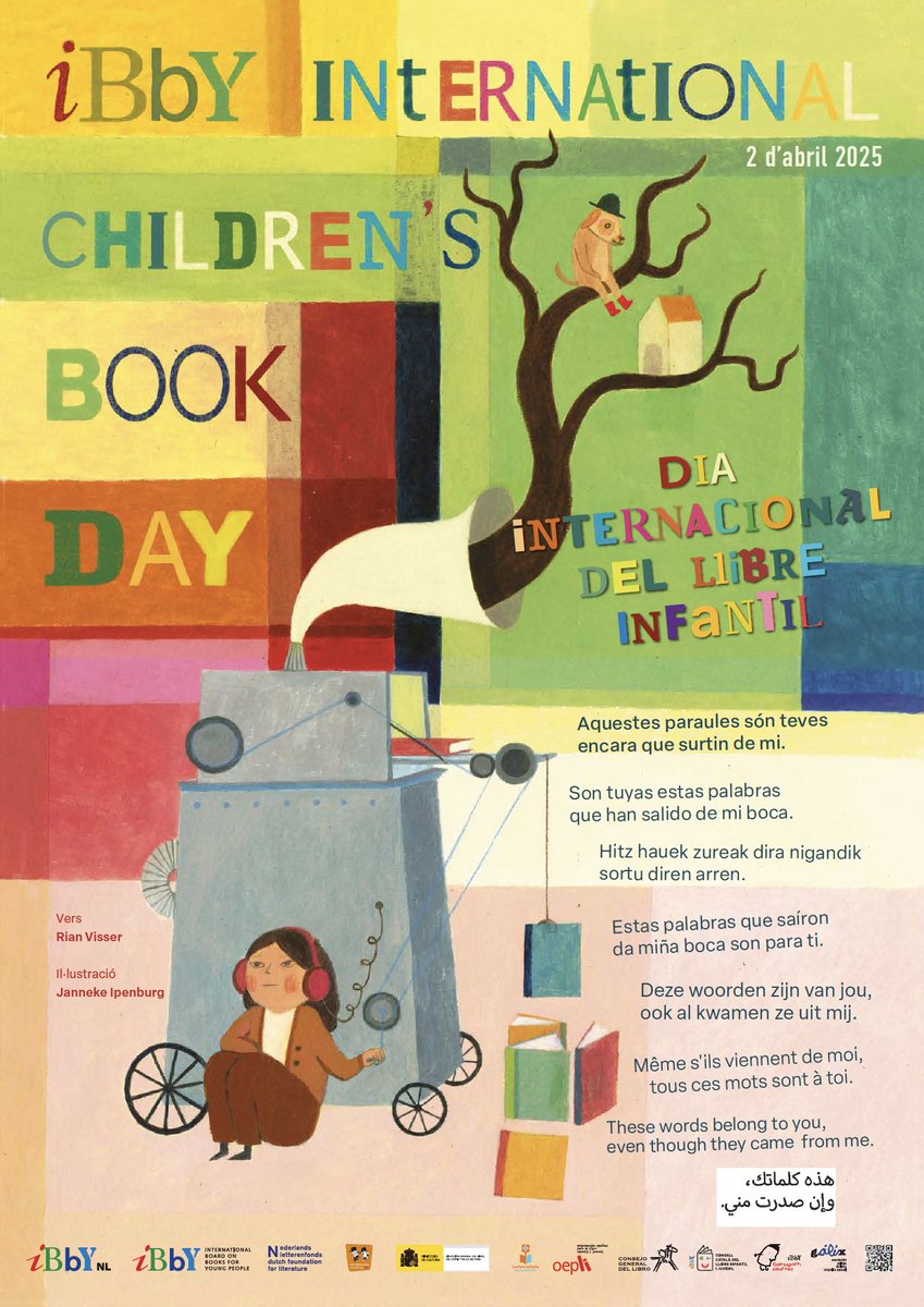 Ibbycat | Consell Català de LIJ (@ibbycat_consell) on Twitter photo 📚 La consellera <a href="/shalmodovar/">Sònia Hernández</a> ha estat avui, Dia Internacional del Llibre Infantil, a la <a href="/BoChildrensBook/">Bologna Children's Book Fair</a> per presidir l’acte de lliurament dels Millors llibres d’autoria catalana del 2024 a la <a href="/Int_Jugendbibli/">Int_Jugendbibliothek</a>, la biblioteca de referència mundial de LIJ.
ibbycat.cat/la-consellera-… 📚 La consellera <a href="/shalmodovar/">Sònia Hernández</a> ha estat avui, Dia Internacional del Llibre Infantil, a la <a href="/BoChildrensBook/">Bologna Children's Book Fair</a> per presidir l’acte de lliurament dels Millors llibres d’autoria catalana del 2024 a la <a href="/Int_Jugendbibli/">Int_Jugendbibliothek</a>, la biblioteca de referència mundial de LIJ.
ibbycat.cat/la-consellera-…