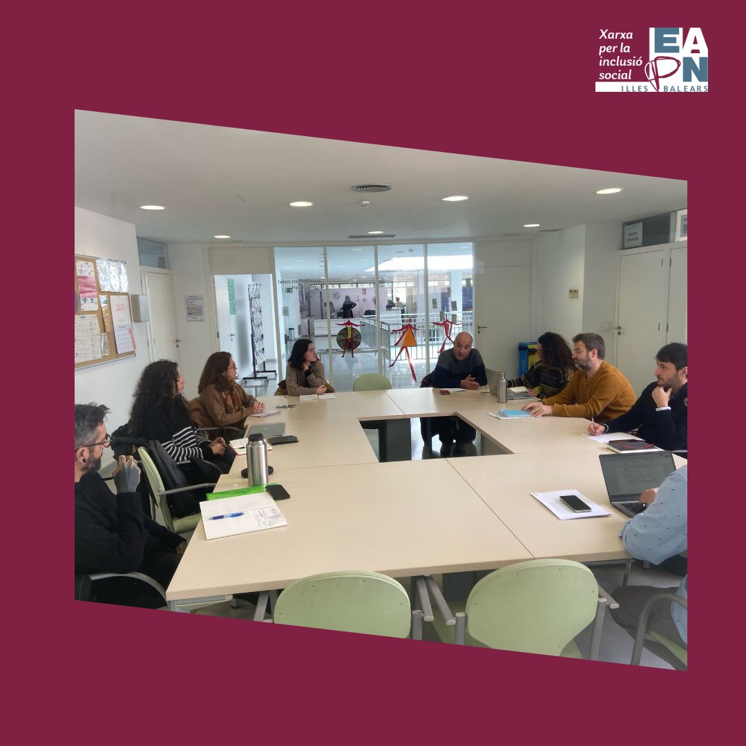 La Comissió d'Habitatge d' #EAPNIllesBalears treballant per defensar l'habitatge com un dret per a totes les persones, sense importar la seva condició socioeconòmica. #EnXarxaSempreSumam