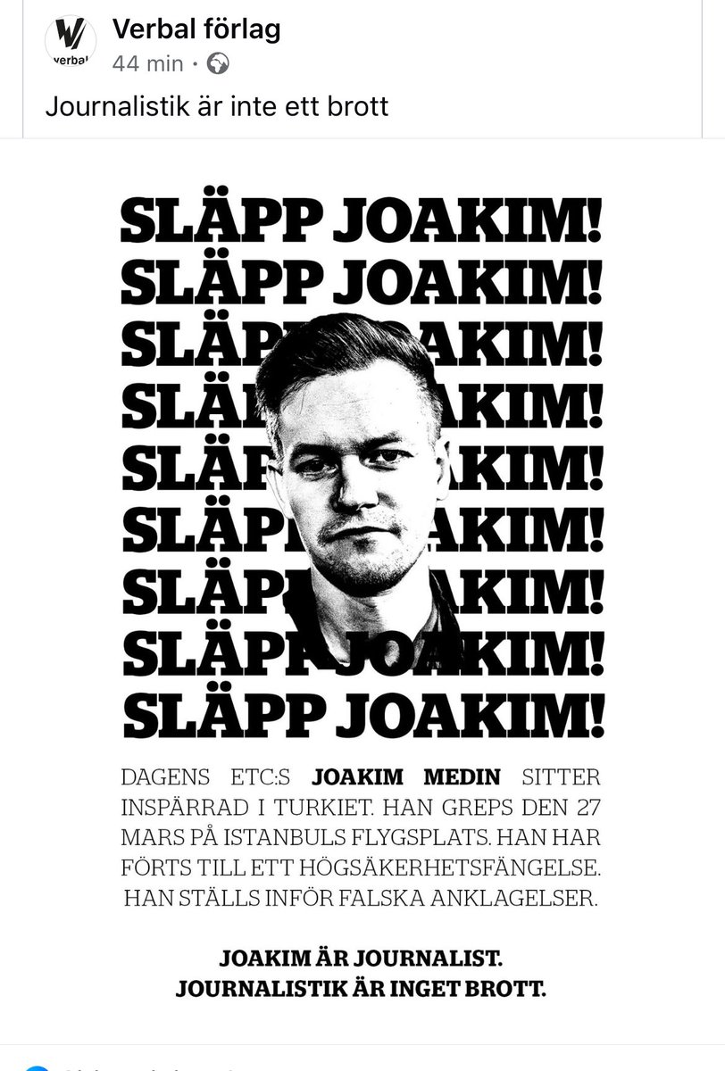 Joakims (och även mitt förlag) bokförlag Verbal säger som det är.
