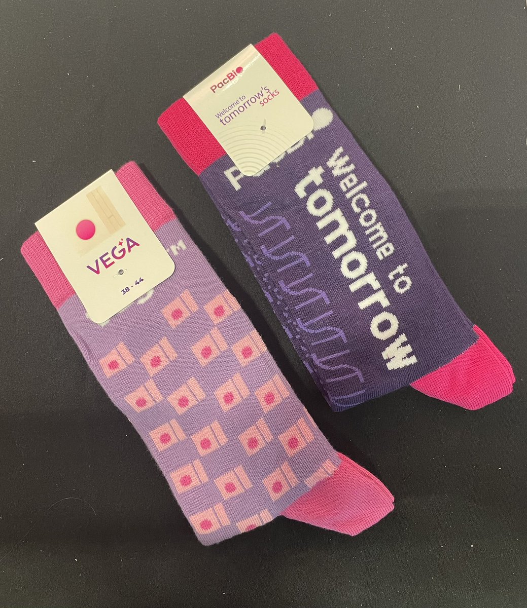 Day 3 at the <a href="/MicrobioSoc/">Microbiology Society</a> conference and it’s PacBio symposium day!

📍 Join <a href="/jewilki/">Jeremy Wilkinson</a> with guest speaker <a href="/yan__shao/">Yan Shao</a>, <a href="/sangerinstitute/">Wellcome Sanger Institute</a>  at 13:15 - 13:45 to see how HiFi sequencing is setting a new standard

Legendary PacBio 🧦 will be available for all attendees! #Microbio25 #Vega