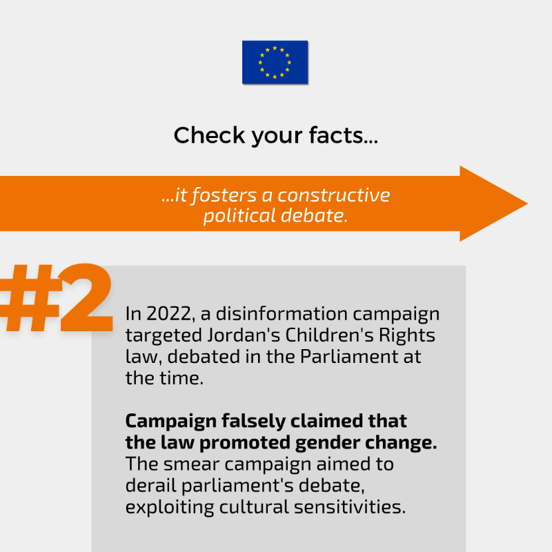 eu_eeas's tweet photo. Disinformation and information manipulation distorts public debate and erodes trust. On International Fact-Checking Day, we highlight three cases where fact-checking exposed false claims and helped to prevented harm.
 
#FactCheckingMatters 

@EUvsDisinfo