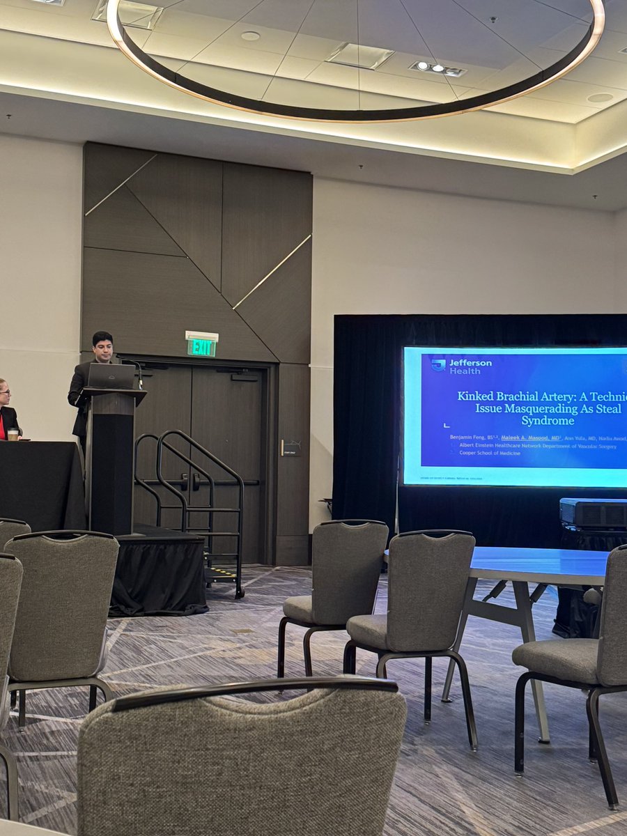 It was an honor to present at SCVS in Austin, TX! <a href="/SCVS1969/">SCVS</a> <a href="/EinsteinVasSurg/">Jefferson Einstein Montgomery Vascular Surgery</a> #SCVS2025