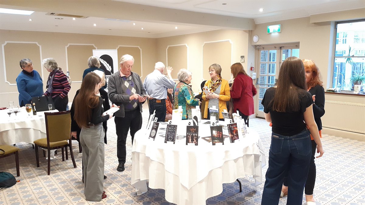 Honoured to have been invited to the launch of 1in200.uk who are getting Indie publishers and authors onto REAL shelves in ACTUAL book stores around Oxford. We've got SIX titles in stores thanks to them. #WriterCommunity #BookShelf