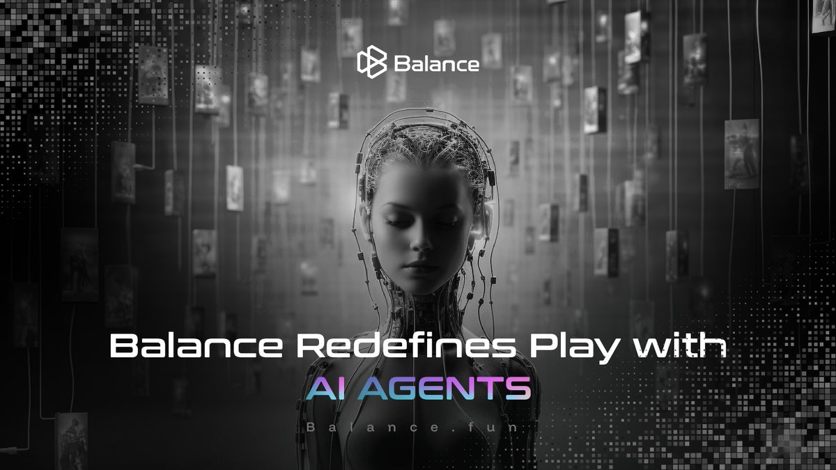 RealBalanceFun's tweet image. AI-powered gaming is no longer the future—it’s happening now! 

#BALANCE integrates #AIAgents to redefine player experiences with:

🔹 Smart AI Epal that adapts to your gaming style
🔹 AI Agents as tradable, evolving game assets