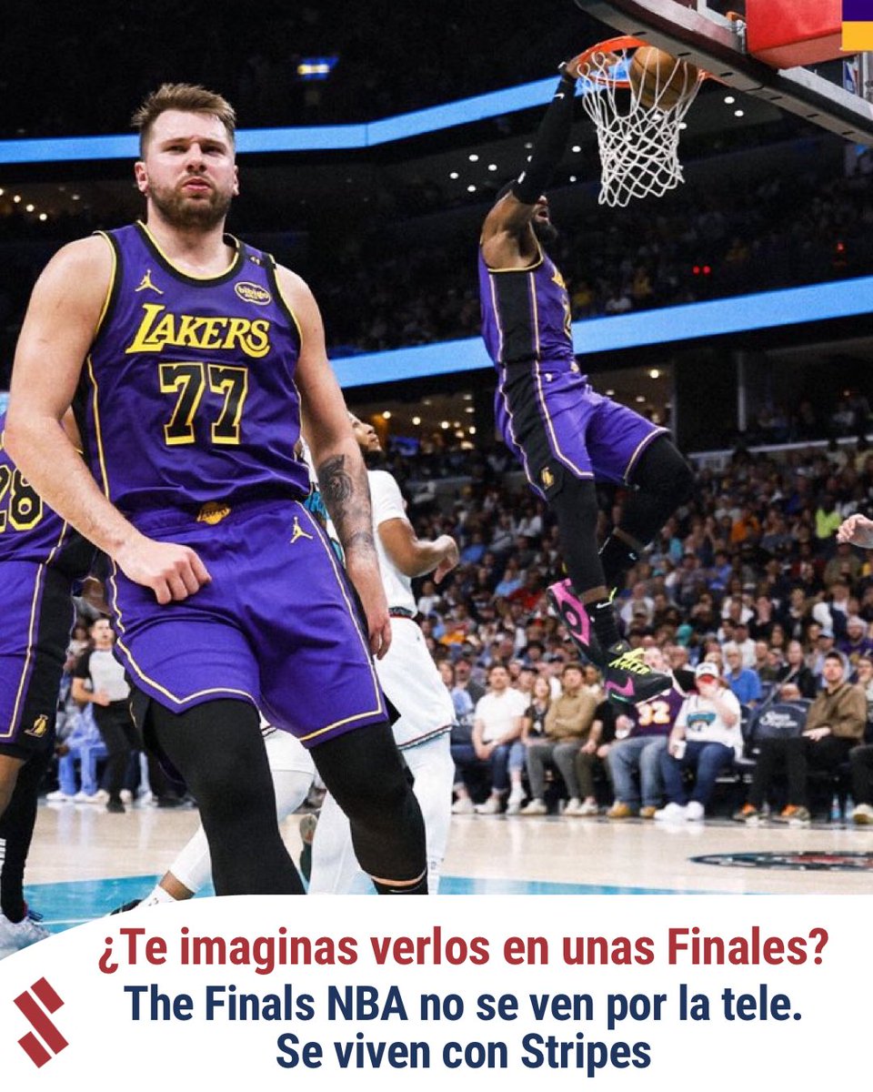 ¿Y TÚ EN EL SOFÁ? 🚨

Las Finales de la NBA NO SE VEN, SE VIVEN. Stripes te lleva al epicentro del show:

🔥 Las Vegas, Gran Cañón, Los Ángeles
💥 Y UNA FINAL NBA EN DIRECTO

📆 6-14 junio | 🎟 Plazas limitadas
🔗 Reserva ahora: stripes.es/wp-content/upl…

#NBAFinals #AquíSeViaja