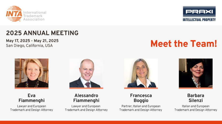PRAXI Intellectual Property will be attending the prestigious annual meeting of the International Trademark Association - <a href="/INTA/">International Trademark Association (INTA)</a>, taking place in San Diego from May 17th to May 21st, 2025. Connect with our dedicated team ⬇️
#IntellectualProperty #INTA2025 #PraxiIP #praxi