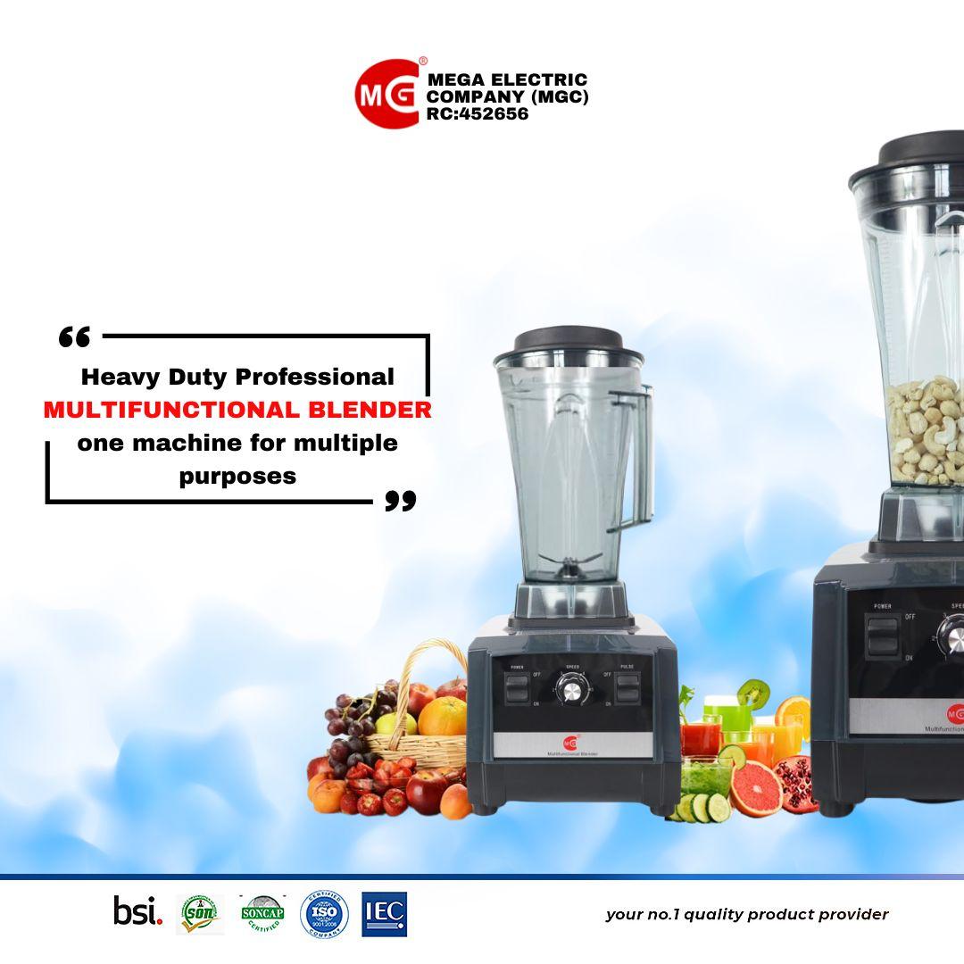 megaelectricmgc's tweet image. One blender, endless possibilities! Discover the power of our multifunctional blender 
Eat healthier, not harder! Our blender helps you prep nutritious meals in minutes.
Order now and upgrade your kitchen 
#MGC
#Qualitytotrust
#Multifunctionalblender
#electricalproducts