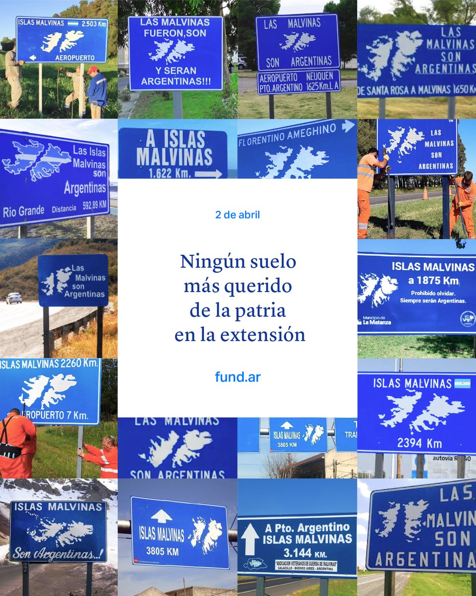 Tras su manto de neblinas, no las hemos de olvidar: las Malvinas, argentinas 🇦🇷