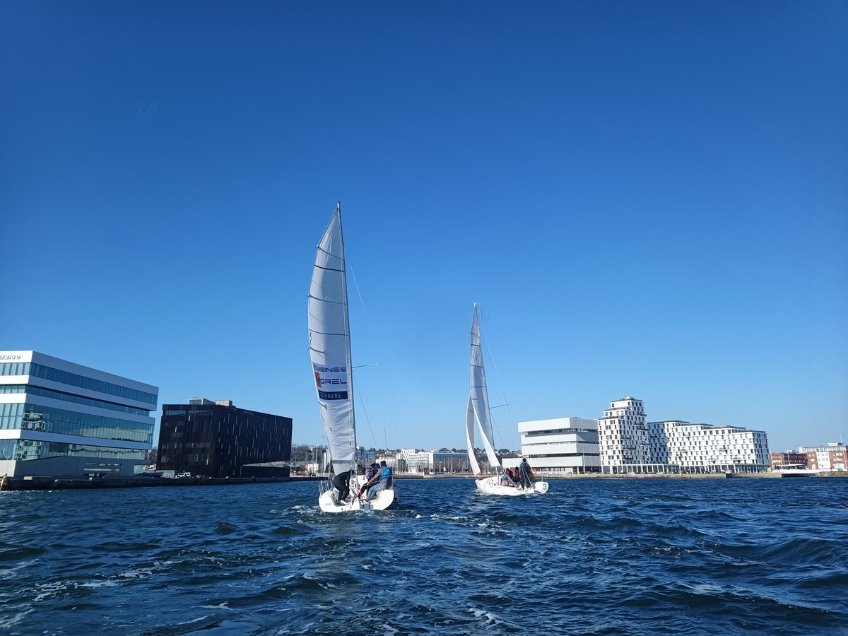 Navigation avec les établissements d’enseignements supérieurs du Havre sur le nouveau projet du bassin de l’Eure porté par le SNPH 🙌