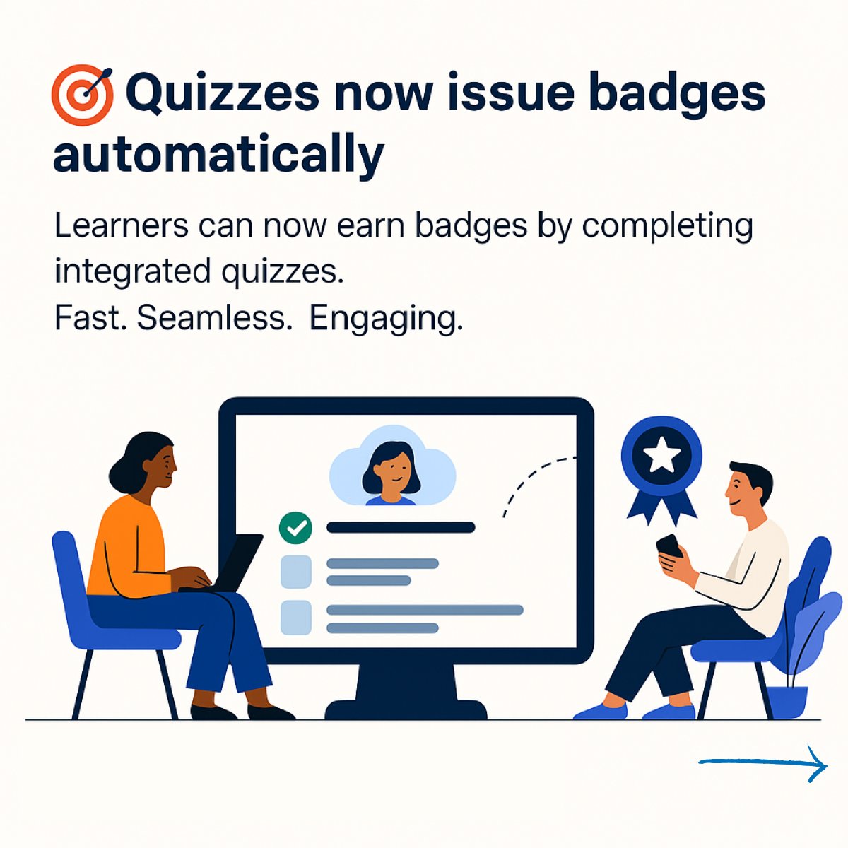 navigatr_app's tweet image. 🚀 New on Navigatr:

✅ Community admins can now view &amp;amp; manage all members in one place
🏅 Auto-issue badges with quizzes &amp;amp; forms—no manual steps
💡 Contextual help hints added across key pages

Find out more: help.navigatr.app/support/soluti…