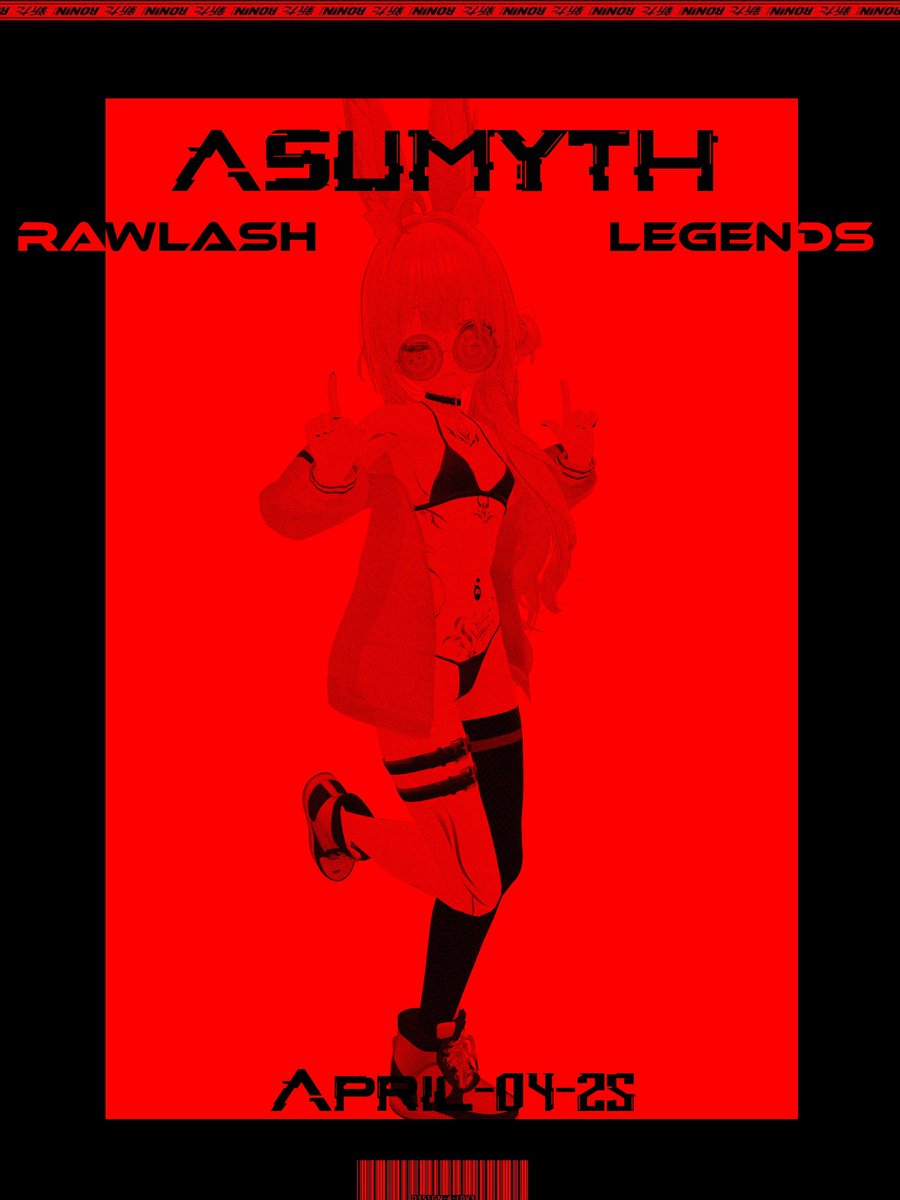 Feel the raw power of the underground and the pulse of the festival scene in one explosive set!

<a href="/Asumythdj/">Asumyth</a> is coming to Rawlash Legends with a legendary rawstyle set!!
discord.gg/UErgFV9sWG
vrc.tl/event/10973