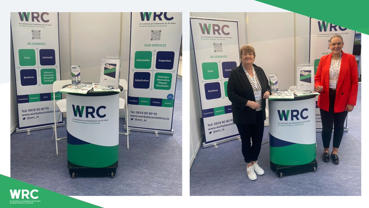 Workplace Relations Commission (WRC) (@wrc_ie) on Twitter photo The WRC are exhibiting at the <a href="/ConstructSummit/">National Construction Summit</a> Sports Ireland Complex, Blanchardstown, Dublin 15 at Stand i33
Our Information Officers and specialist personnel are available to answer all your employment law queries
➡️Register now and come visit us: bit.ly/3X7qJ0S The WRC are exhibiting at the <a href="/ConstructSummit/">National Construction Summit</a> Sports Ireland Complex, Blanchardstown, Dublin 15 at Stand i33
Our Information Officers and specialist personnel are available to answer all your employment law queries
➡️Register now and come visit us: bit.ly/3X7qJ0S