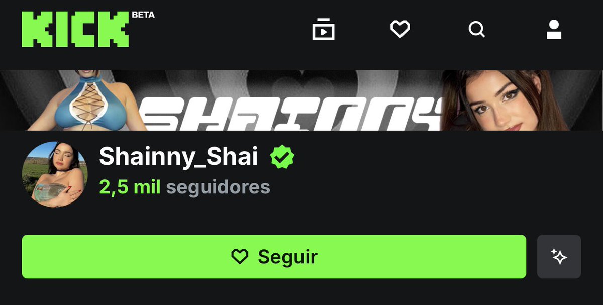 Hoy stream en KICK a las 20.00 💚 kick.com/shainny_shai