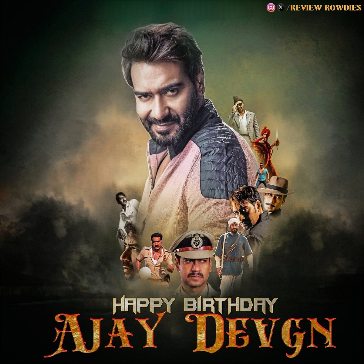 review_rowdies's tweet photo. Wishing the terrific actor @ajaydevgn a very happy birthday!
All the best for #Raid2 and other films
👍
#HappyBirthdayAjayDevgn #HBDAjayDevgn #AjayDevgn #Reviewrowdies https://t.co/DHSLRV21tV