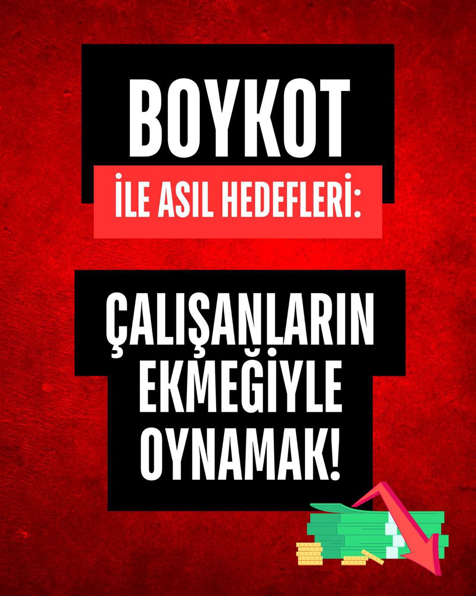 #BoykotDegilMilliZarar  Türkiye’nin huzurunu, istikrarını,birliğini, beraberliğini hedef alan algı çalışmasıdır.