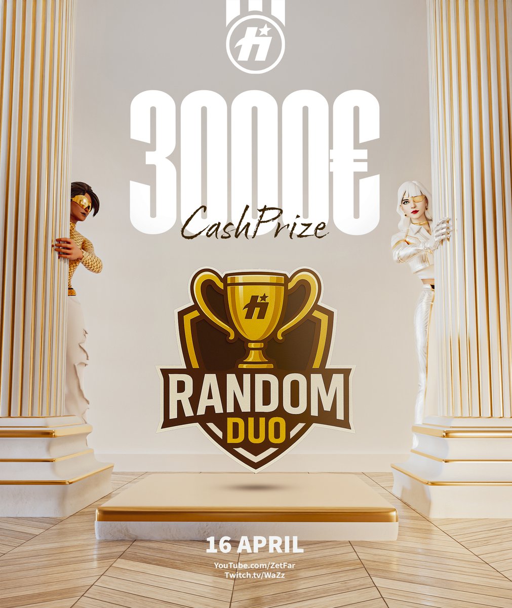 HAVOK INVITATIONAL - RANDOM DUO 🔄

In this tournament, you register as a solo player, and the day before the tournament, a draw is made to determine the teams. No changes are possible! 😈

💸 3000€
🗓️ 16.04.2025
🔒 Pros Only

Who wants an invitation? 👇