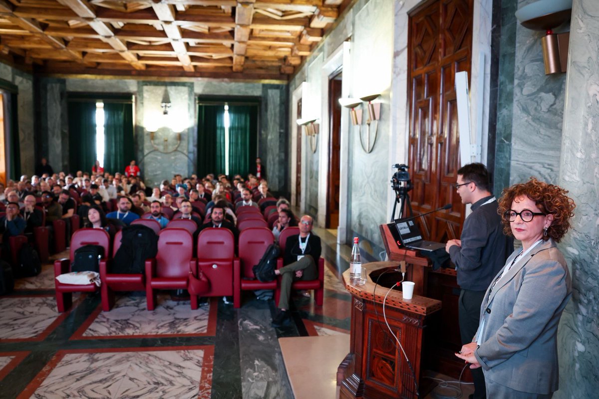 ICSTconf's tweet image. ICST 2025 was officially opened this morning ๐๐๐
We are glad to be hosted by the University of Naples Frederico II in their beautiful conference center ๐
Some impressions from our opening session ๐งต