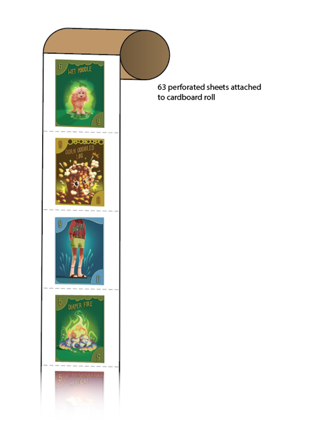 GoPooTheGame's tweet photo. We came up with a lot of funky concepts during development. Here are stickers on a roll of TP.

What do we think??

💩https://t.co/y6anr31y0m 
⚡️https://t.co/qjkmQnuVAi 

#BoardGame #BoardGames #CardGame #TabletopGames #BoardGameGeek #PartyGame #GameOn #LetsPlay #projectswelove https://t.co/h4UAI3j2jB