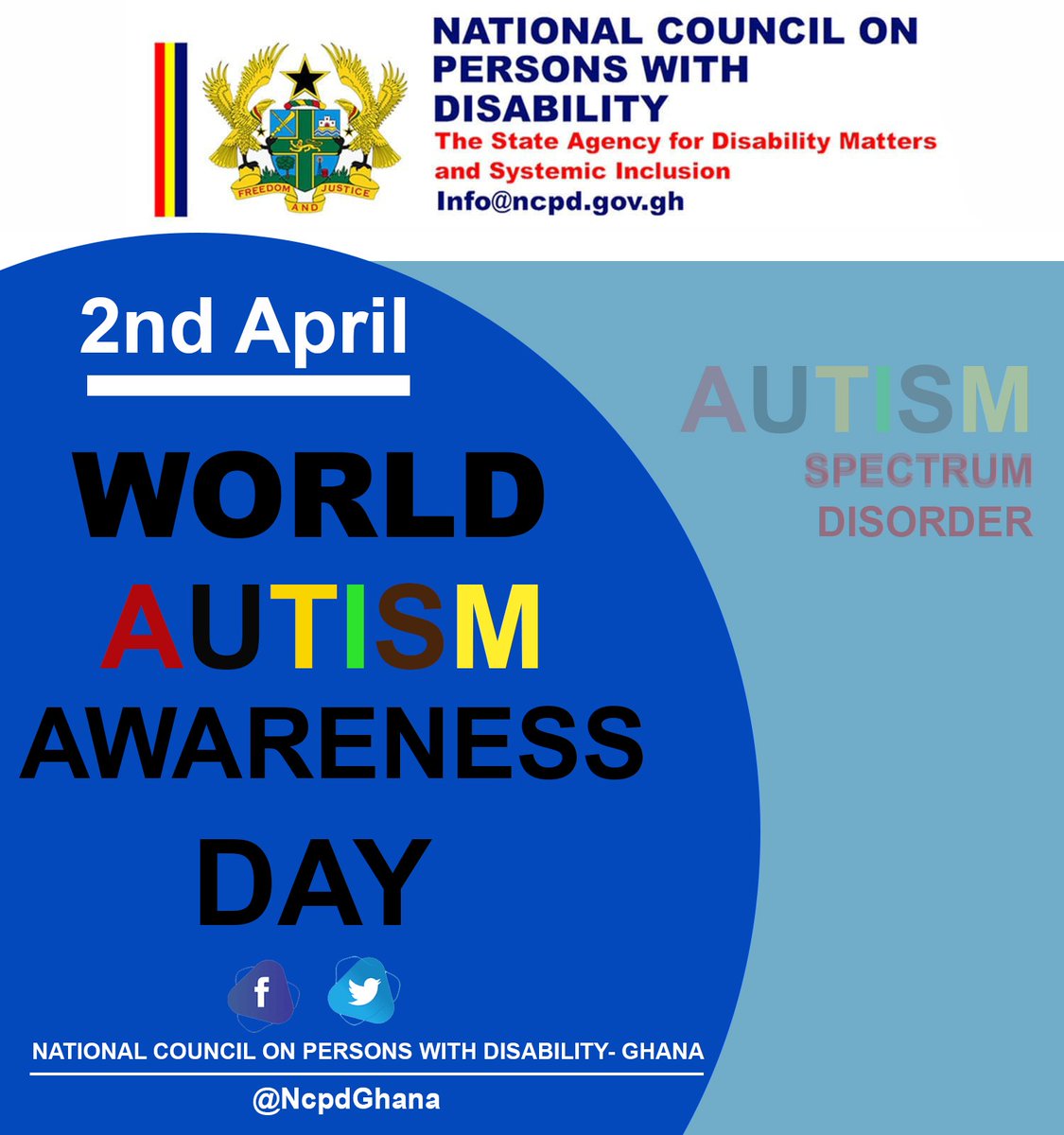 World Autism Day #thestateagencyfordisabilityinclusion