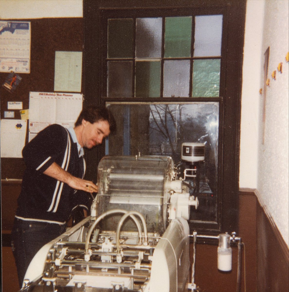 Throwing it back to the 80s when St Austell Printing Company was just getting started 😎