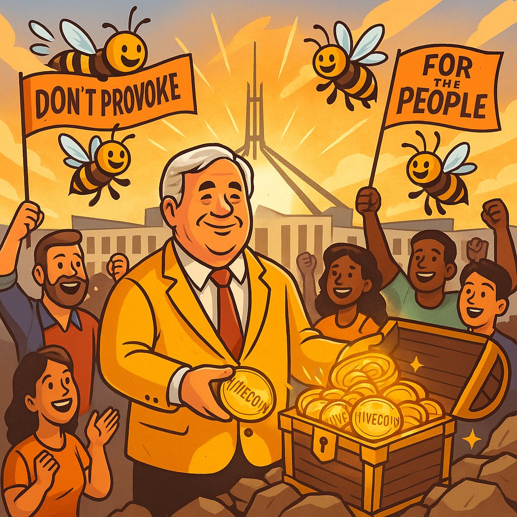 Elon Musk gave away $1 million to someone who stood up for truth.
Now imagine what Clive could do with a Hive.
Sick of shouting into the void?
Tired of watching your future sold off?

🧠 Make pro-Clive content
💰 Earn CliveCoin — a token that rewards loyalty
🐝 Join the Hive: