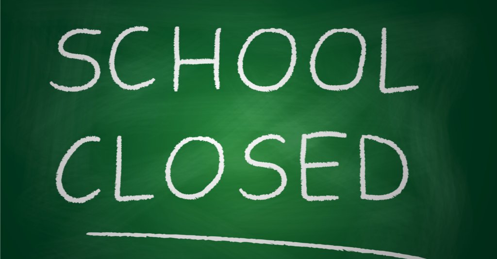 No School Today Tuesday April 2nd due to current and forecasted winter storm conditions of ice\snow throughout the day.