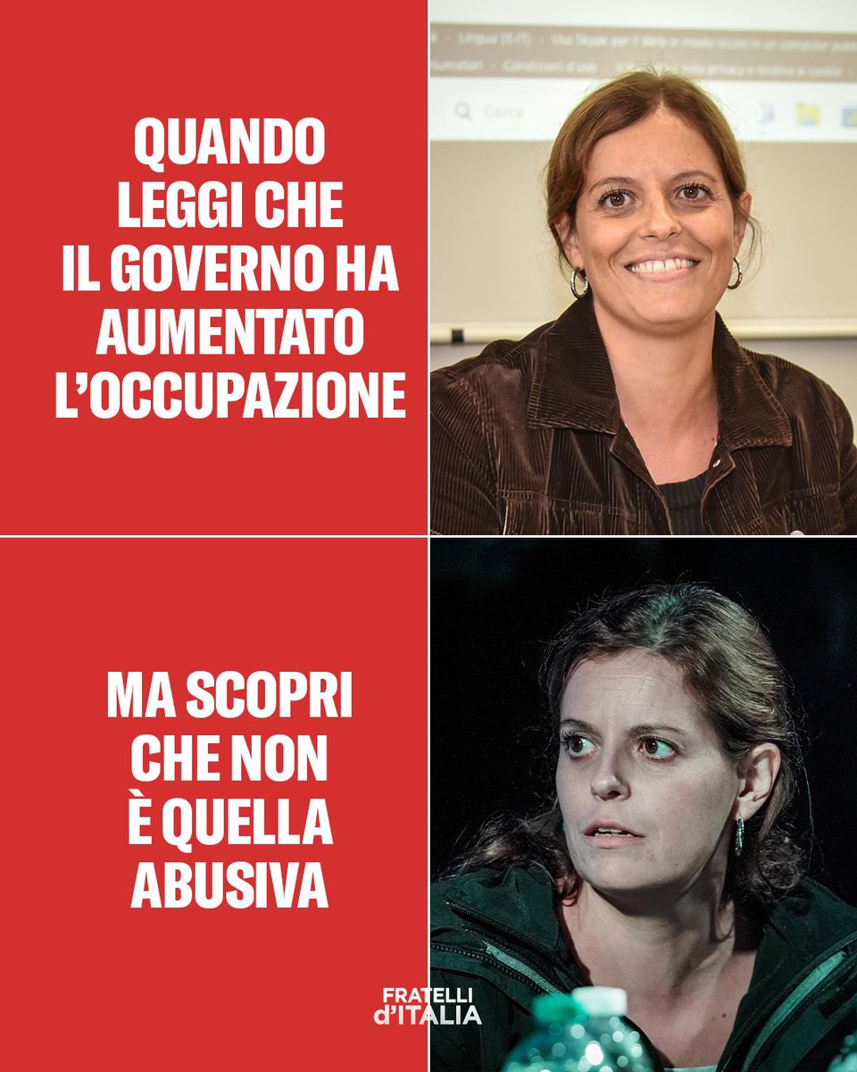 Parliamo di nuovi posti di lavoro. Spiace, Ilaria.