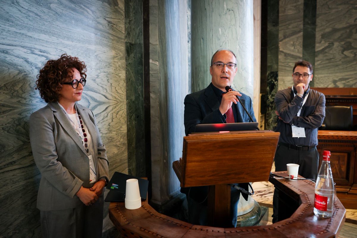 ICSTconf's tweet image. ICST 2025 was officially opened this morning ๐๐๐
We are glad to be hosted by the University of Naples Frederico II in their beautiful conference center ๐
Some impressions from our opening session ๐งต
