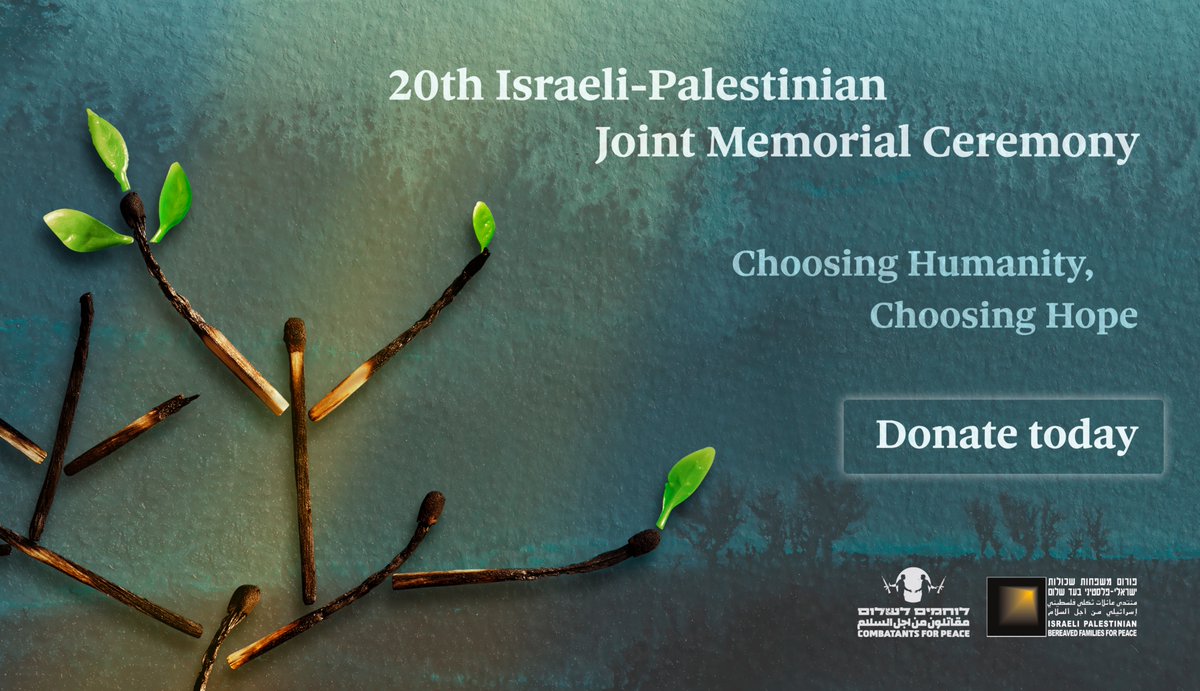Donate to the 20th Israeli-Palestinian Joint Memorial Ceremony – Choosing Humanity, Choosing Hope
On April 29th, we will gather for the Israeli-Palestinian Joint Memorial Ceremony, in a powerful act of defiance against the forces that seek to divide us.
drove.com/.2NR5