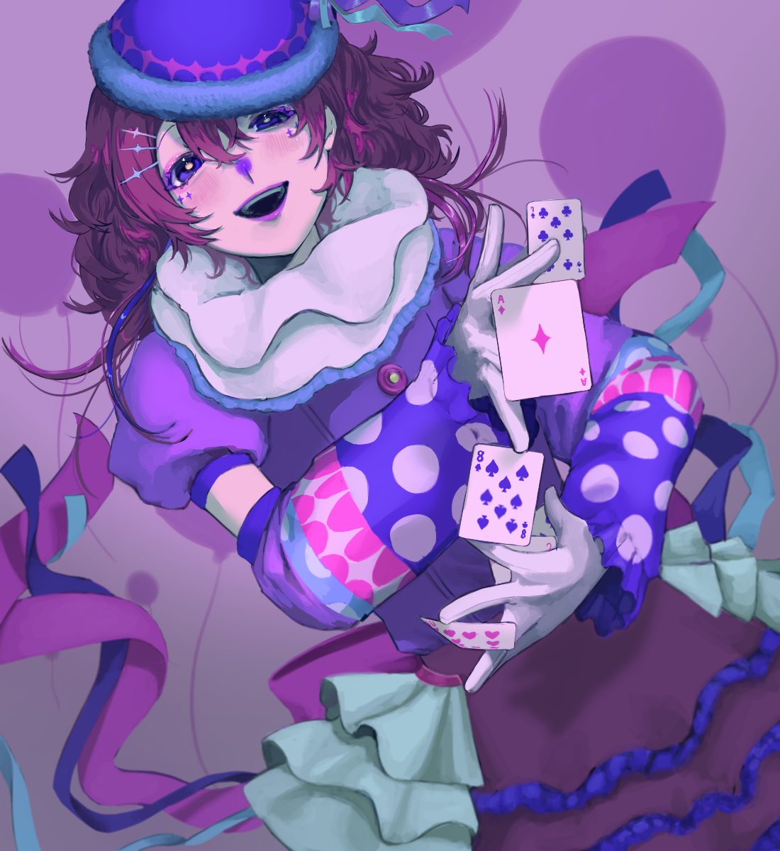 鮮やかなピエロ

#illustration #ピエロ