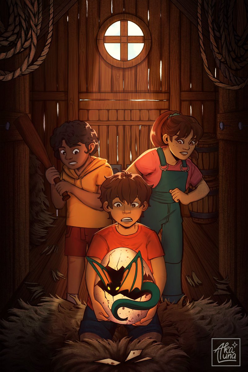 AkaLuna - Artist ✨ COMMISSIONS OPEN 📌 (@akaluna_art) on Twitter photo The Bakunawa in the Barn 🐉✨
What would you do if you found a Bakunawa in your backyard? 🤔✨
<a href="/ITSme_Society/">ITSme International Talent Search</a> <a href="/YeonAgency/">Yeon Agency</a>
#illustration #bookcover #bookillustration #middlegradebooks #characterillustration #artph #filipinomythology #mythology #fantasyillustration The Bakunawa in the Barn 🐉✨
What would you do if you found a Bakunawa in your backyard? 🤔✨
<a href="/ITSme_Society/">ITSme International Talent Search</a> <a href="/YeonAgency/">Yeon Agency</a>
#illustration #bookcover #bookillustration #middlegradebooks #characterillustration #artph #filipinomythology #mythology #fantasyillustration