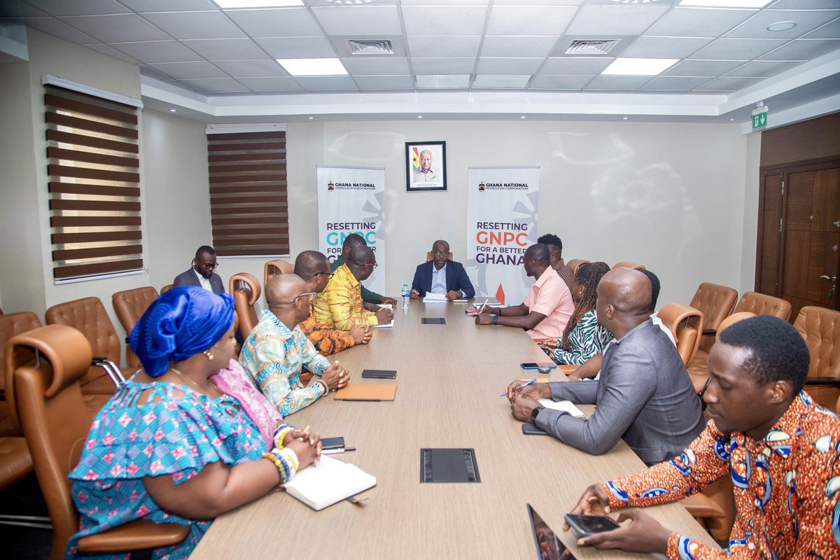 CEOofGNPC's tweet image. I recently engaged @SpeGhana at the Petroleum House with discussions focused on capacity building, research collaboration, and our shared commitment to developing Ghana’s oil and gas sector.

I commended SPE-Ghana for its initiatives, particularly in talent development and…