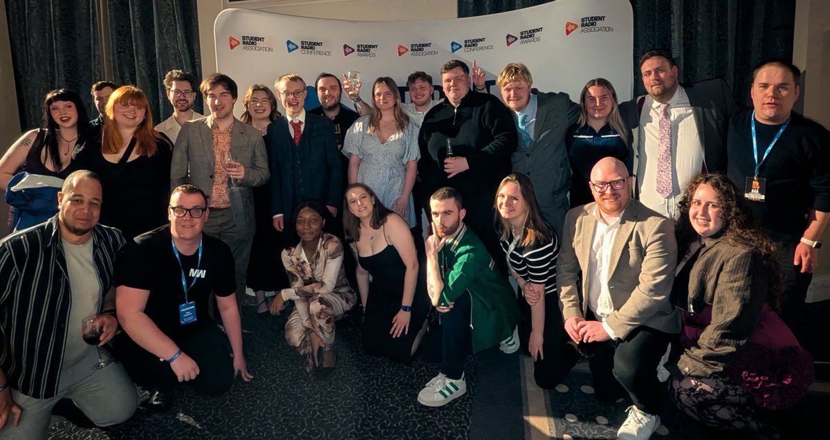 AMPLIFY AWARDS🏆

Congratulations to all of the winners from last night! Such incredible talent across the board. As the Student Radio Association we couldn’t be prouder and couldn’t of done it without the support from <a href="/global/">Global</a> and <a href="/ShockRadio/">Shock Radio</a> 🎙️

Thank you so much to everyone⭐️