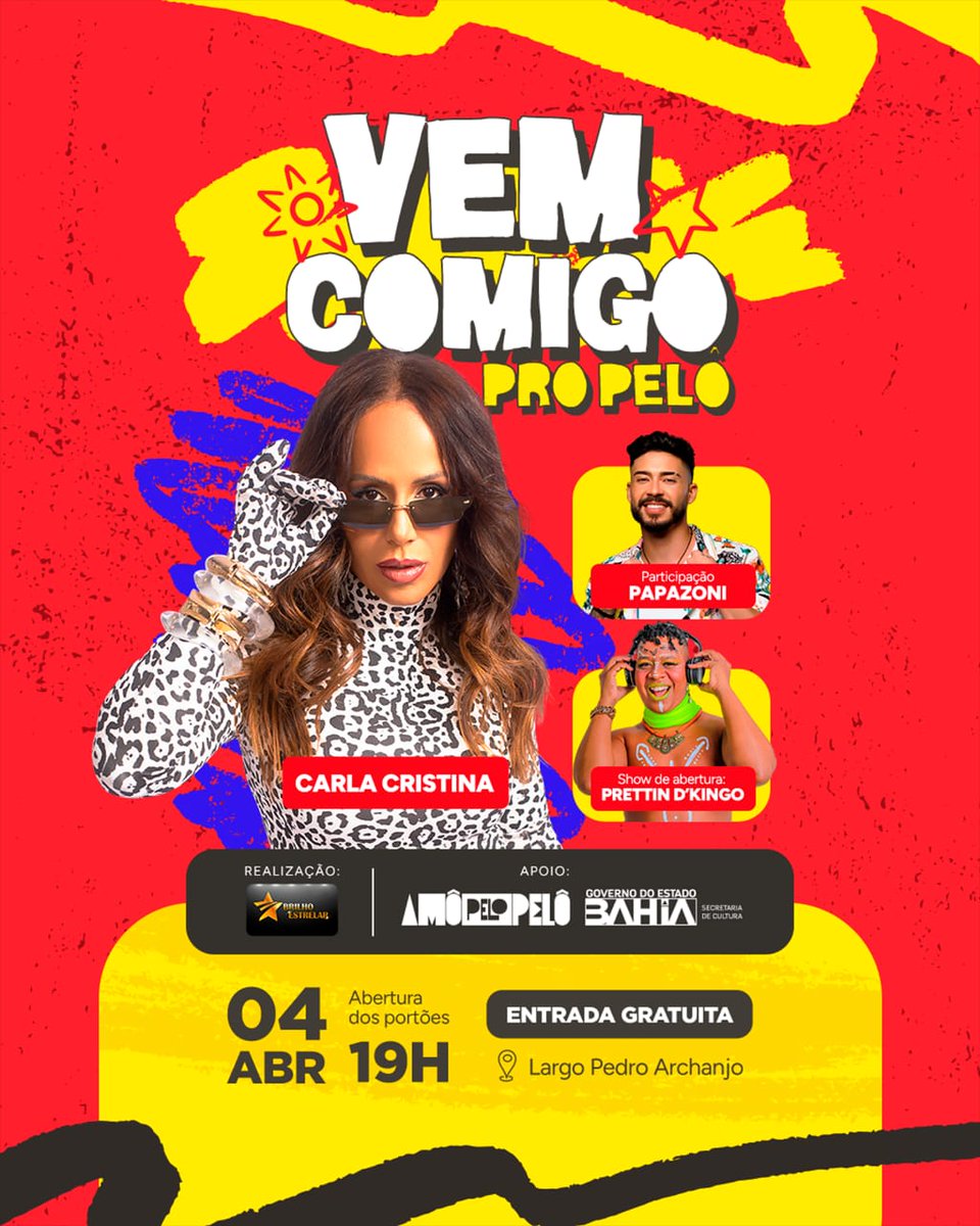 Próxima sexta, todos os caminhos nos levam ao Pelourinho! Conto com a presença de todos! ❤️❤️
