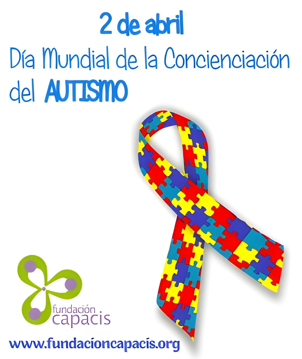 Fundación Capacis (@fcapacis) on Twitter photo 💙Hoy celebramos el #DiaMundialAutismo .
🏷️Desde <a href="/FCapacis/">Fundación Capacis</a> , alzamos la voz por un mundo inclusivo donde las etiquetas no definan a las personas.
💪 Las personas con autismo merecen oportunidades reales para formarse y ser independientes. 💙Hoy celebramos el #DiaMundialAutismo .
🏷️Desde <a href="/FCapacis/">Fundación Capacis</a> , alzamos la voz por un mundo inclusivo donde las etiquetas no definan a las personas.
💪 Las personas con autismo merecen oportunidades reales para formarse y ser independientes.