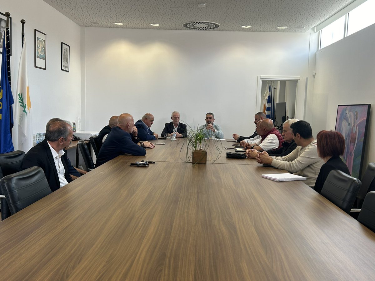 #Συναντήσεις με τον #Δήμαρχο #Λεμεσού, Γιάννη Αρμεύτη και με τον Δήμαρχο #Πολεμιδιών, Άντρο Θεοδώρου

#Cyprus