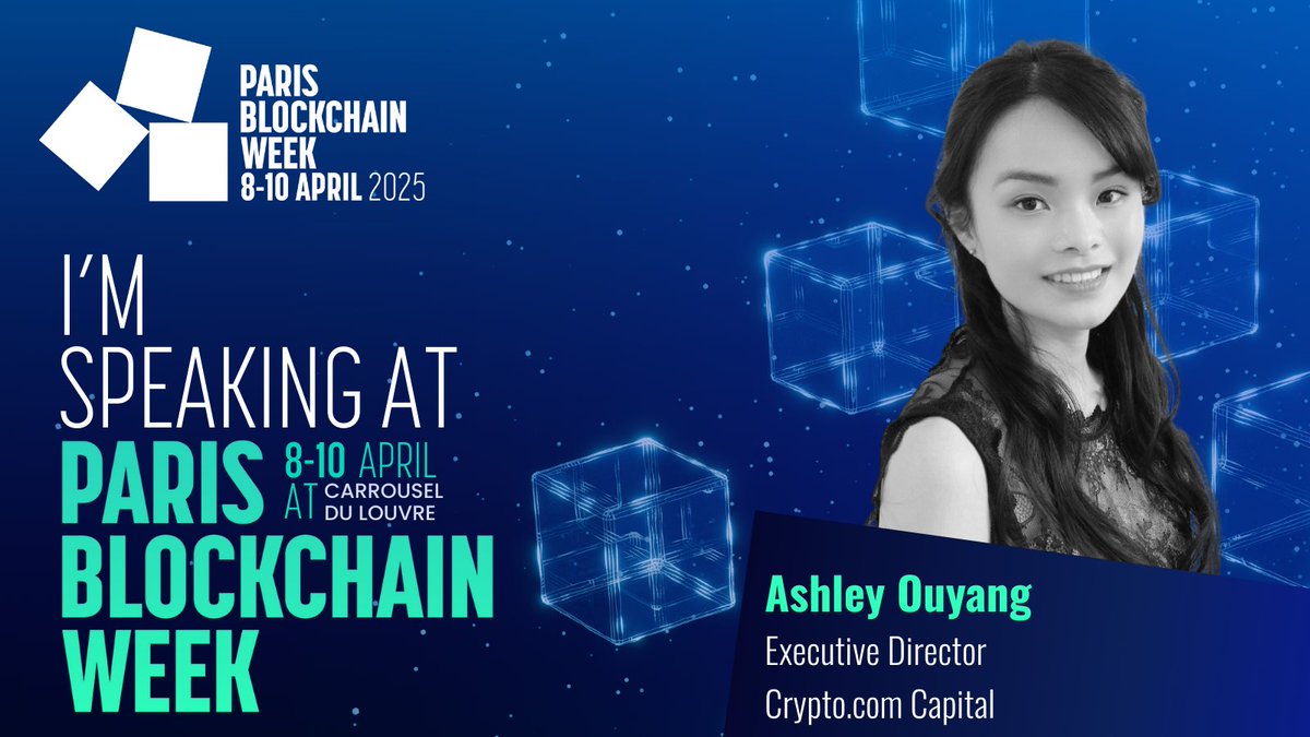 Ashley (@aisashley) on Twitter photo Happy to share I'll be speaking and judging the startup pitches <a href="/ParisBlockWeek/">Paris Blockchain Week</a>
If you're around the Carrousel du Louvre from April 8-10, let's grab a coffee ☕️ or croissant 🥐, and chat about all web3 things. Would be lovely to see some familiar faces! Happy to share I'll be speaking and judging the startup pitches <a href="/ParisBlockWeek/">Paris Blockchain Week</a>
If you're around the Carrousel du Louvre from April 8-10, let's grab a coffee ☕️ or croissant 🥐, and chat about all web3 things. Would be lovely to see some familiar faces!