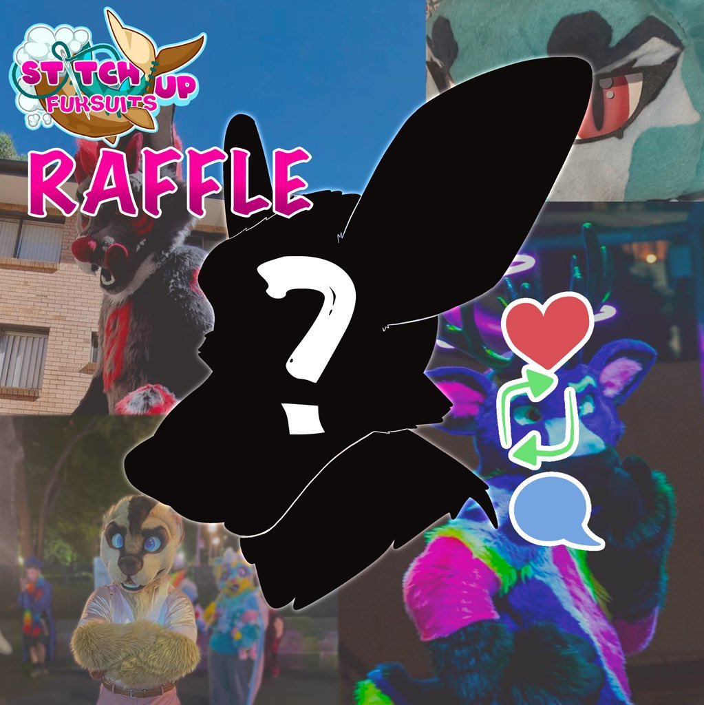 ✨ RAFFLE ✨ 
The time has finally come! 

Like, share, and follow to enter into the draw to win an artistic liberty fursuit head!

This competition spans multiple platforms, to find out how to enter more than once, please see the comment below👇 

#fursuit #furry #furryfandom