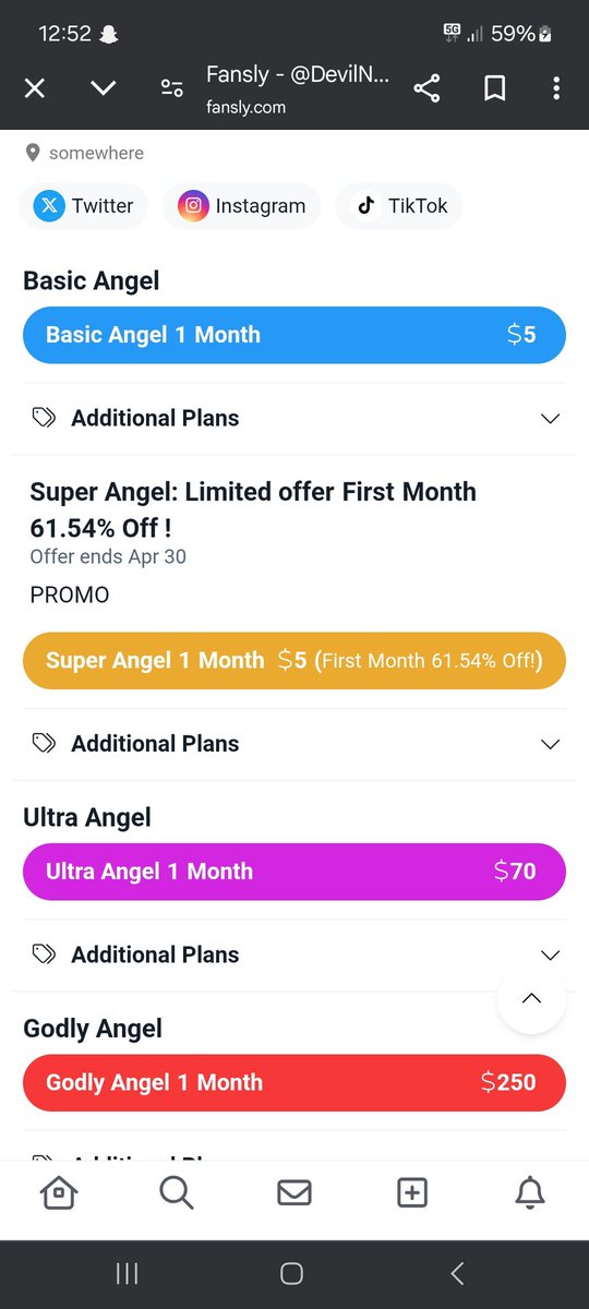 Running a sale :3 $5 for all my content (includes nudes :3)