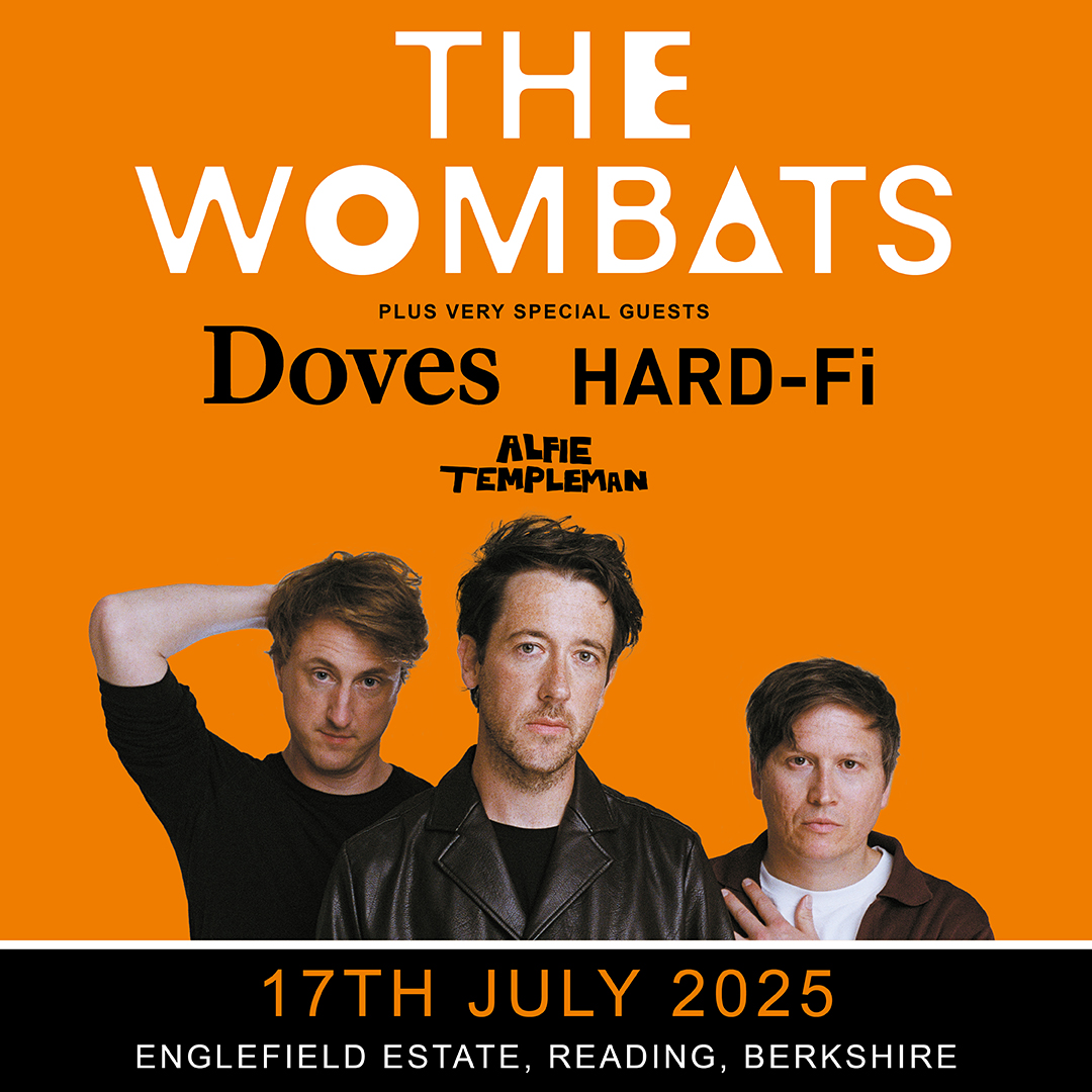 Alfie (@alfietempleman) on Twitter photo Very excited to announce that I'll be joining <a href="/thewombats/">The WOMBATS</a>, <a href="/dovesmusicblog/">Doves</a> and <a href="/HARD_FI/">Hard-Fi💙</a> for a special show in the stunning grounds of of the Englefield Estate (<a href="/EnglefieldUK/">Englefield Estate</a>) near Reading on Thursday, 17th July 2025!
Register for Presale here: arep.co/p/wombatsdoves Very excited to announce that I'll be joining <a href="/thewombats/">The WOMBATS</a>, <a href="/dovesmusicblog/">Doves</a> and <a href="/HARD_FI/">Hard-Fi💙</a> for a special show in the stunning grounds of of the Englefield Estate (<a href="/EnglefieldUK/">Englefield Estate</a>) near Reading on Thursday, 17th July 2025!
Register for Presale here: arep.co/p/wombatsdoves