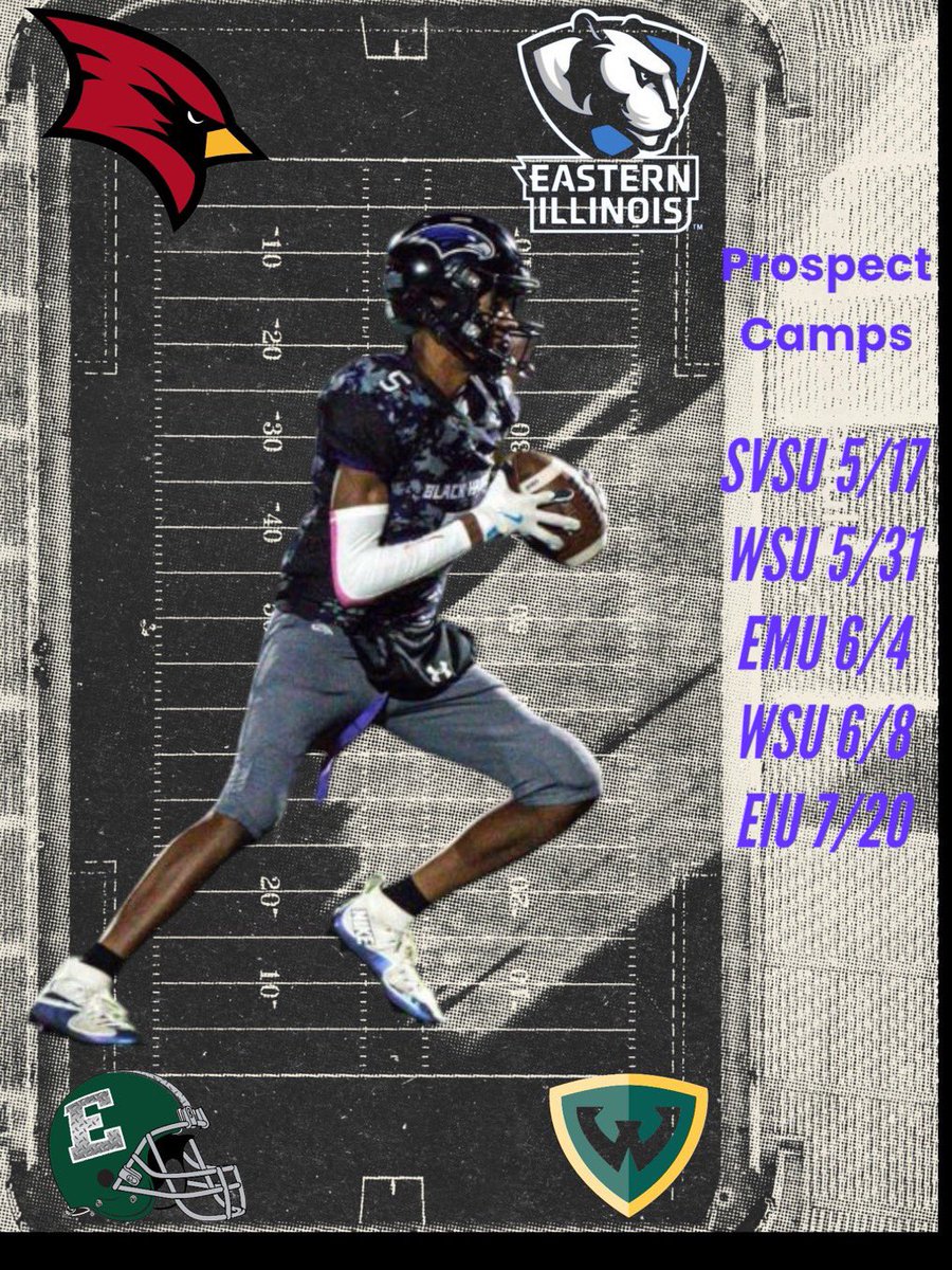 Excited to hit the road for prospect camps! Ready to compete, learn &amp; keep improving. Let’s work! #ChasingGreatness 

<a href="/BHHSFB_BOOSTERS/">Bloomfield Hills Blackhawks Football</a> <a href="/BHHS_FB/">BlackHawk Football</a> <a href="/RisingStars6/">Rising Stars Academy</a> <a href="/TheD_Zone/">The D Zone</a> <a href="/PrepRedzone/">Prep Redzone 🏈</a> <a href="/AllenTrieu/">Allen Trieu</a> <a href="/alex_pallone/">Alex Pallone</a>  <a href="/MIexposure/">Michigan exposure</a> @thecoachlang <a href="/GEMCLASS_/">G.E.M. Class Recruiting</a> <a href="/PlayBookAthlete/">PLAYBOOK ATHLETE</a>