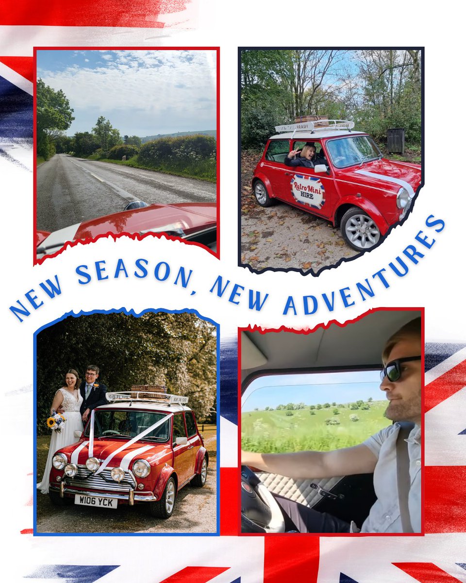 New Season, New Adventures with Retro Mini Hire!
Spring is here—time for unforgettable road trips in a classic Retro Mini! Whether it’s a weekend getaway, a special occasion, or just a fun drive, our Minis are ready to make your adventure extra special.
Book yours today!