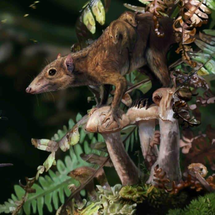 Therian mammals became more terrestrial towards the end of the Cretaceous - does this explain why placental mammals survived the exinction better than marsupials? onlinelibrary.wiley.com/doi/full/10.11… <a href="/MorphoSource/">MorphoSource</a>