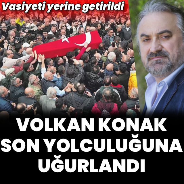 BurcuErenAslan's tweet photo. Güle güle büyük yürekli adam, ışıklar içinde uyu🙏 #Volkankonak https://t.co/vMPD3HqCVx