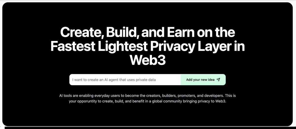 COTInetwork's tweet image. Introducing the Stay COTI platform, a community initiative to empower the next generation of builders on COTI. Using intuitive no-code AI prompts and workflows, anyone can turn their ideas into reality ✨
👉 stay.coti.io
$COTI
🧵 1/3