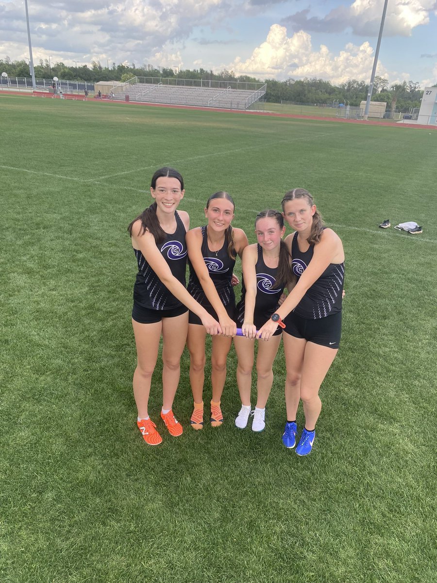 Evelyn Juden Bball (@ejuden_bball) on Twitter photo My teammates and I broke the 4x1600 school record by with a time of 24:36.67!!! I ran a 5:45 split for my first time running competitive mile.
<a href="/FGBvsEveryone/">@FGBvsEveryone</a> <a href="/FGBSelect40/">FGB Select 40</a> <a href="/FLVarsityRivals/">FlaVarsity</a> <a href="/SBLiveFL/">Florida High School On SI</a> <a href="/RossVDG14/">Ross Van De Griek</a> <a href="/sdocathletics/">SDOC ATHLETICS</a> <a href="/rmhy/">Renee Yuen</a> <a href="/JMarkG1962/">Jeff Gardenour</a> My teammates and I broke the 4x1600 school record by with a time of 24:36.67!!! I ran a 5:45 split for my first time running competitive mile.
<a href="/FGBvsEveryone/">@FGBvsEveryone</a> <a href="/FGBSelect40/">FGB Select 40</a> <a href="/FLVarsityRivals/">FlaVarsity</a> <a href="/SBLiveFL/">Florida High School On SI</a> <a href="/RossVDG14/">Ross Van De Griek</a> <a href="/sdocathletics/">SDOC ATHLETICS</a> <a href="/rmhy/">Renee Yuen</a> <a href="/JMarkG1962/">Jeff Gardenour</a>