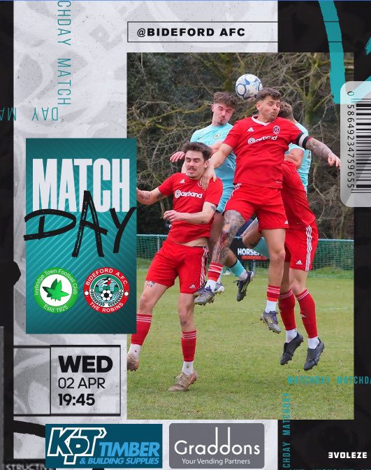 Ivybridge Town FC (@ivytownfc) on Twitter photo 💚 WEDNESDAY NIGHT FOOTBALL 💚
It’s game day! Our First Team are in Devon County Cup Semi Final action this evening as they face <a href="/BidefordAFC/">Bideford AFC</a> in the St Lukes Bowl. 7:45pm KO at Erme Valley 💚 WEDNESDAY NIGHT FOOTBALL 💚
It’s game day! Our First Team are in Devon County Cup Semi Final action this evening as they face <a href="/BidefordAFC/">Bideford AFC</a> in the St Lukes Bowl. 7:45pm KO at Erme Valley