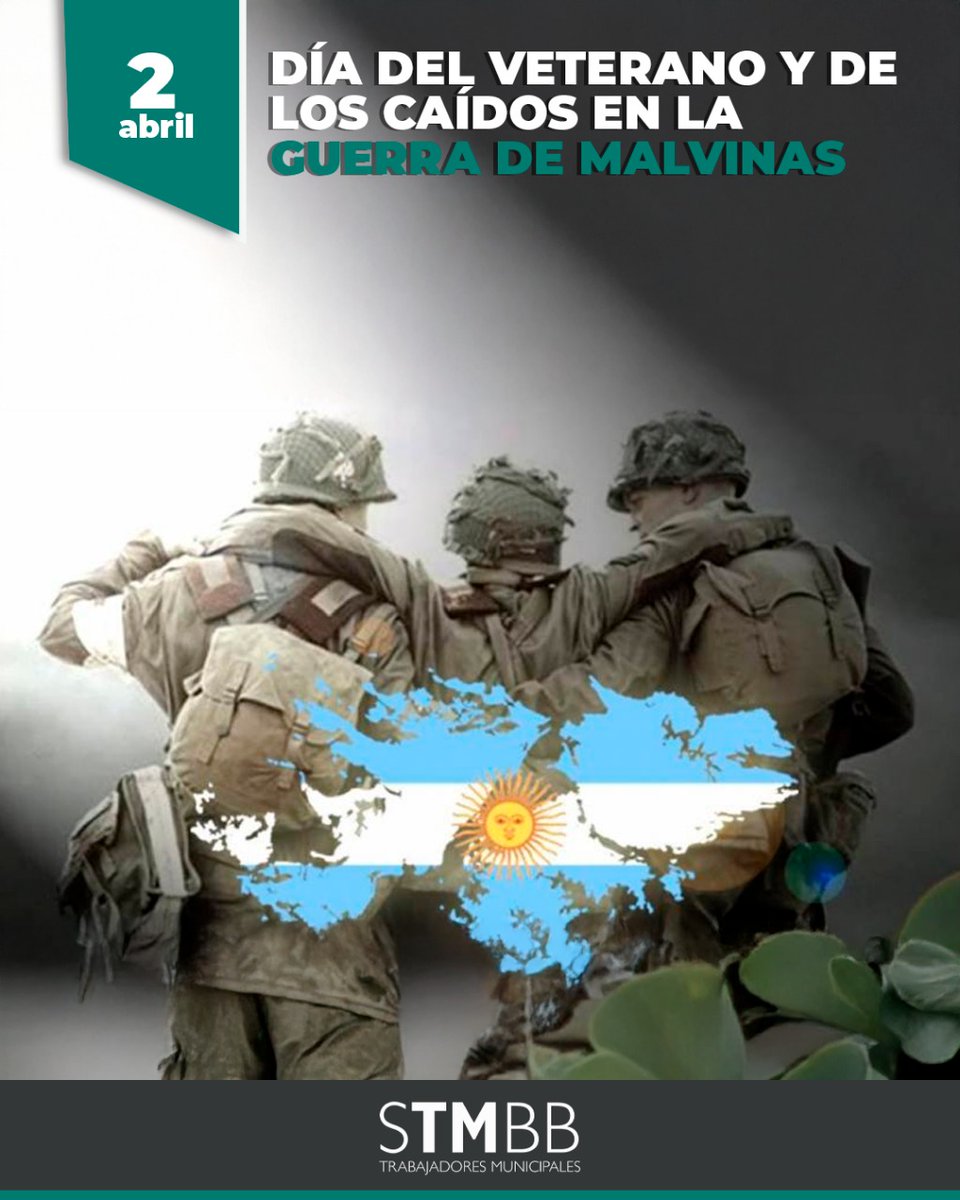 🇦🇷 2 de abril | Día del Veterano y de los Caídos en la Guerra de Malvinas

Recordamos con orgullo, respeto y dolor a quienes defendieron nuestras Islas.
A los que volvieron, a los que quedaron allá, y a los que aún cargan con las huellas.

Malvinas nos une. Malvinas es soberanía.