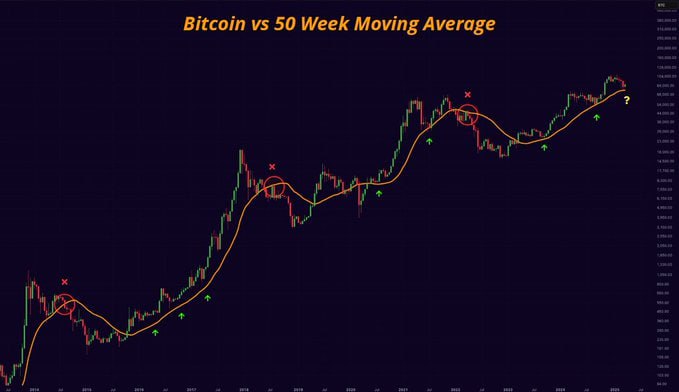 Bitcoin is bouncing off the 50W moving average.
MASSIVE PUMP INCOMING!
Cheap store, nice stuff  👉  novaanexx.com/collections/ne…