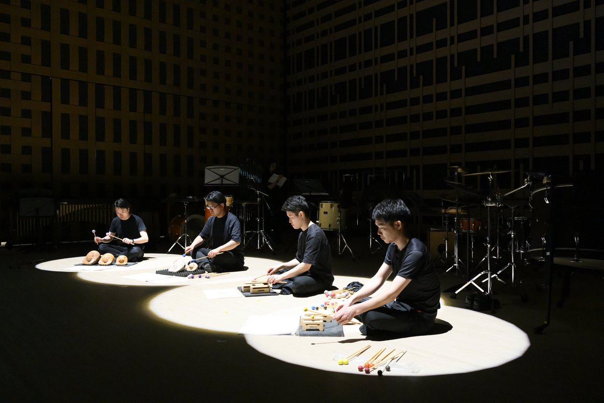 bbpinformation's tweet photo. オープニングの「ケフェウス」で始まり、「ケチャ」の壮大で緊張感のある演奏まで、渾身のプログラムをお届け出来ました。アンコールは「幻のトレイン」を全員で演奏いたしました。
これからもBlue Bird Percussionは継続的に活動をして参ります。今後ともご支援の程何卒宜しくお願い致します。
 #BBP8 https://t.co/yx7aD7hrY7